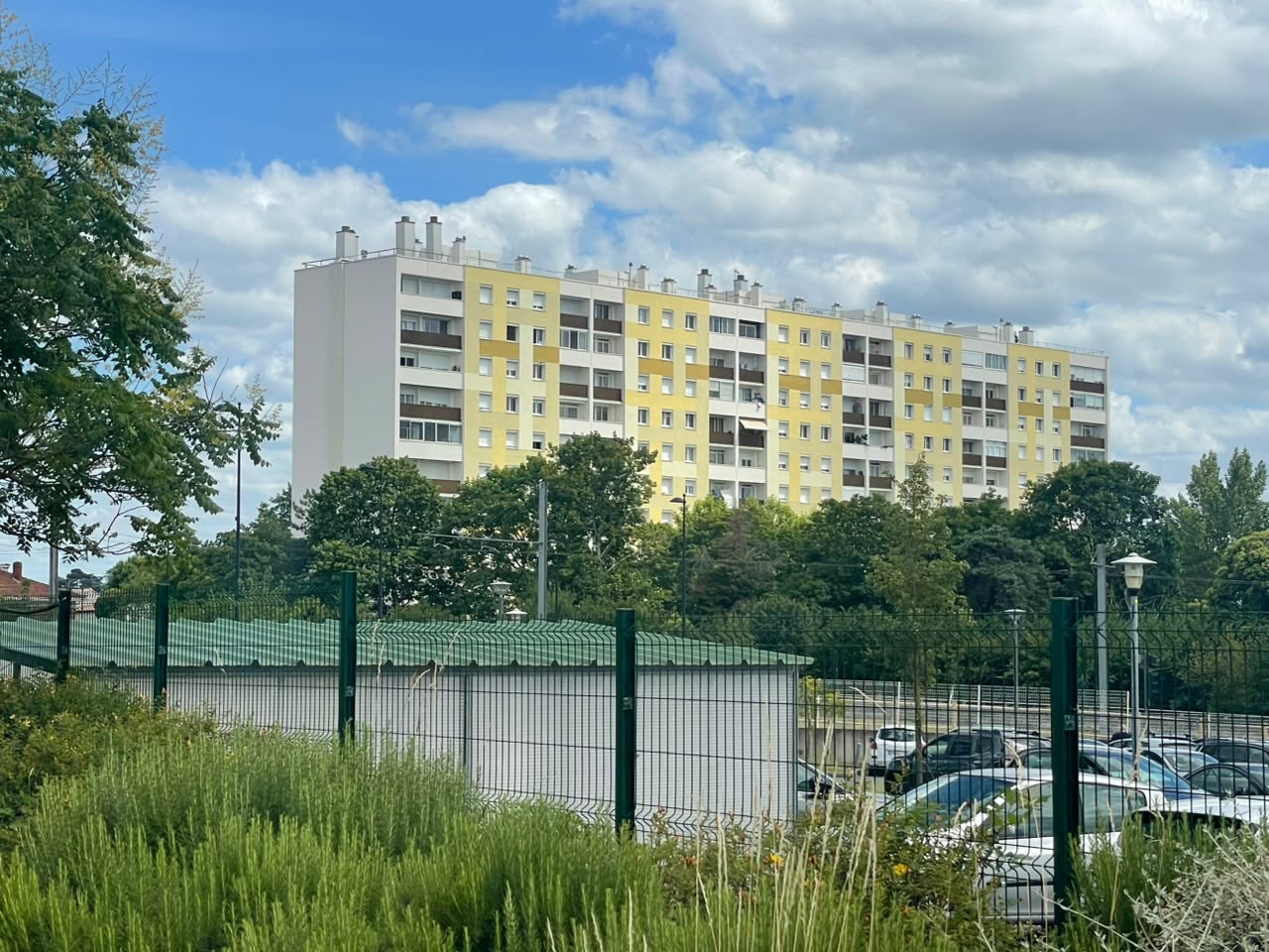 Quartier résidentiel de Bordeaux